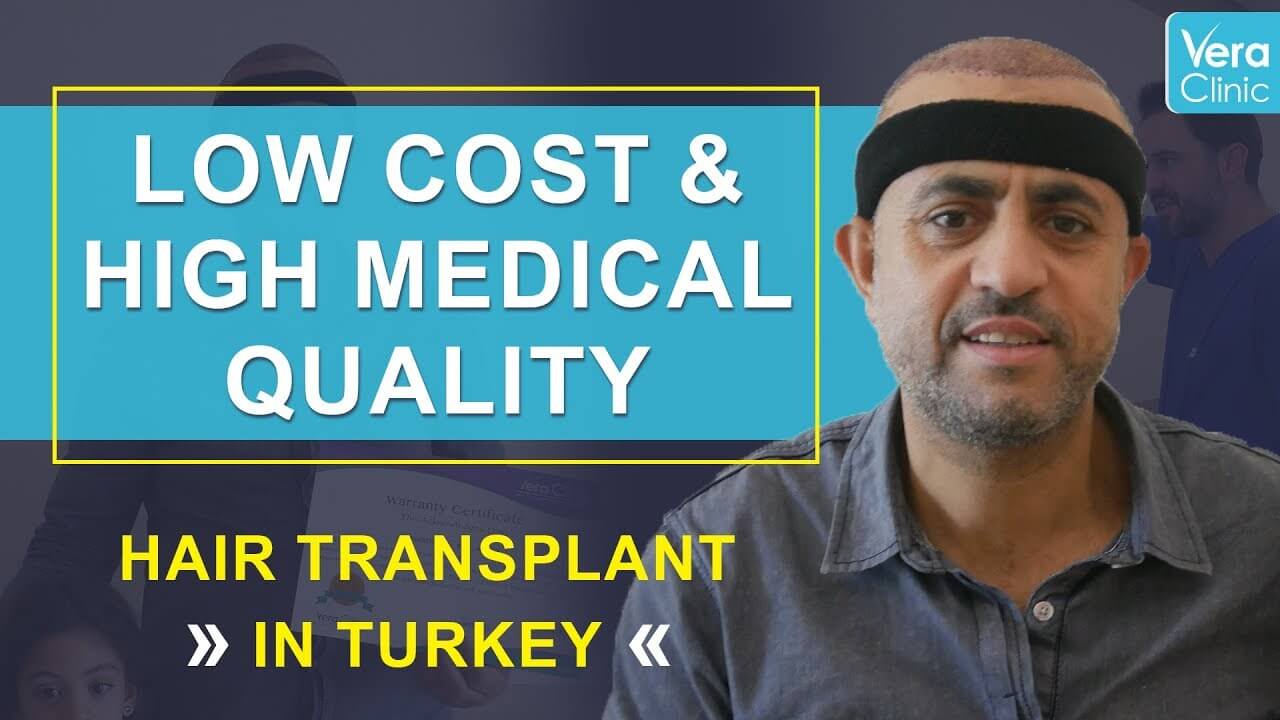 Mohammad's Hair Transplant Experience With Vera Clinic - Vera Clinic - Vera Clinic Turkey Hair Transplant Cost