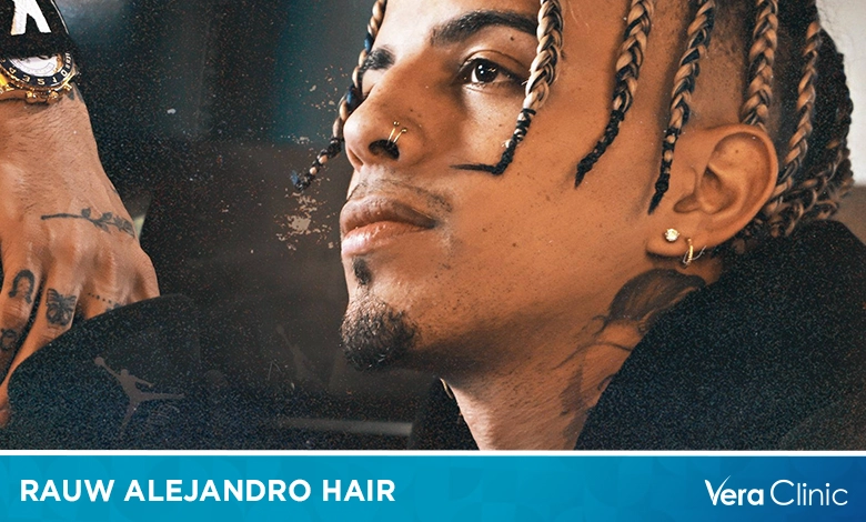 Rauw Alejandro Hair