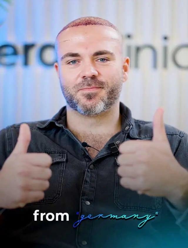 Hair transplant journey to Turkey from Germany