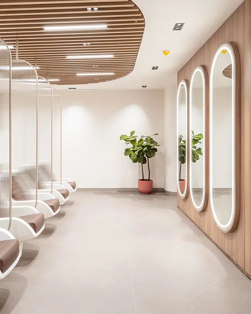 Preparing for hair transplant surgery at Vera Clinic