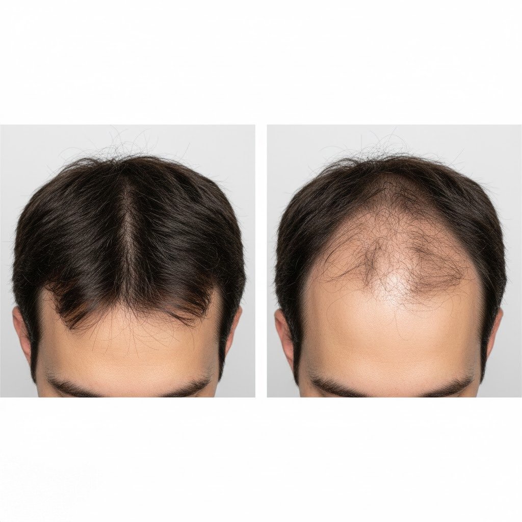 What Does Hair Look Like Before and After Trazodone Hair Loss?