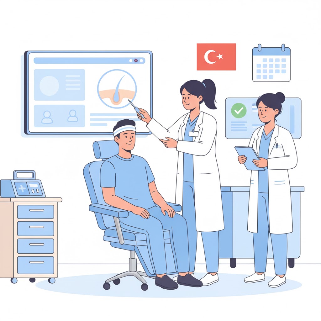 Hair Transplant Turkey Aftercare Session