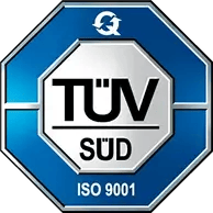ISO 9001:2015 – Quality Management System (TÜV Certified)