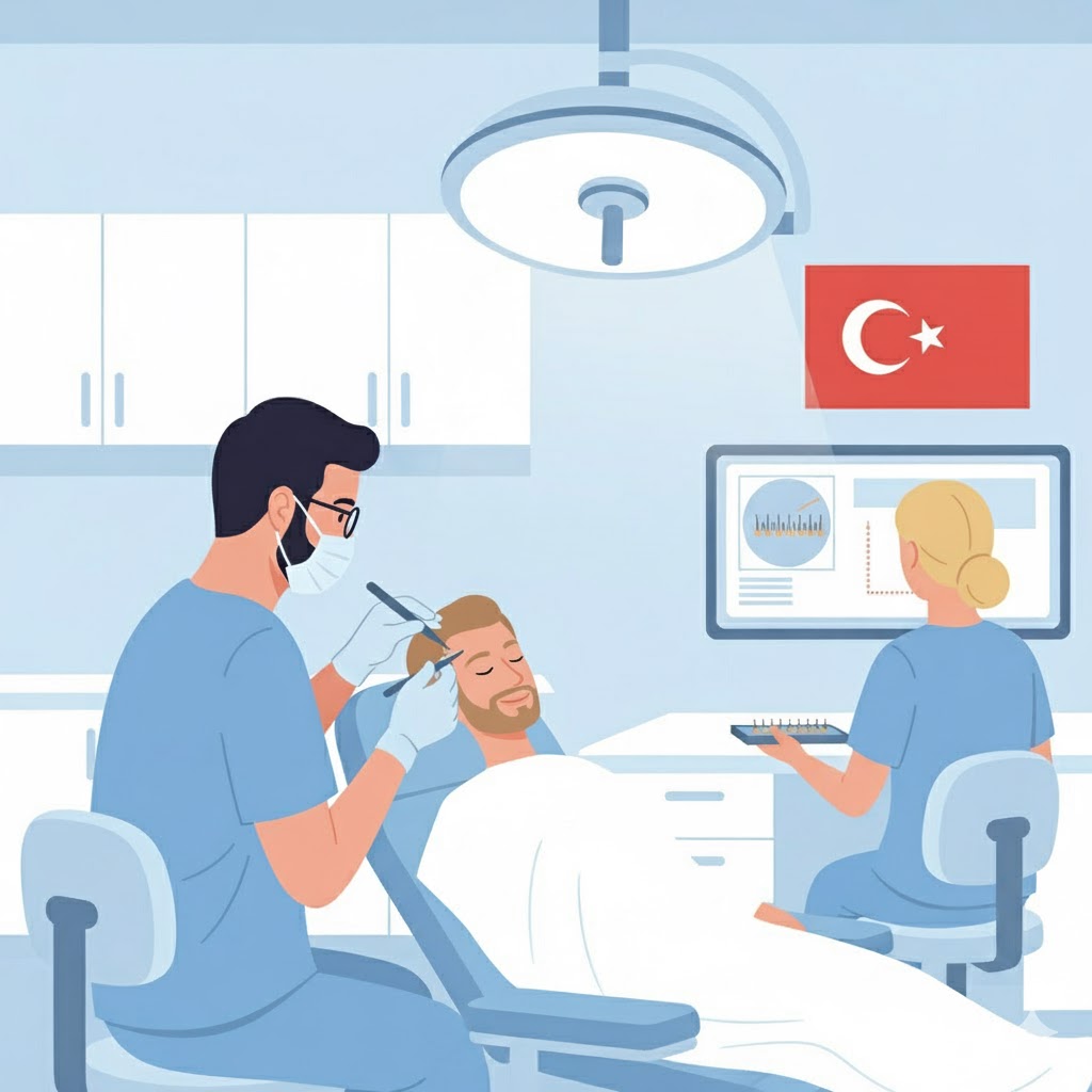 Hair Transplant Turkey Implantation Process