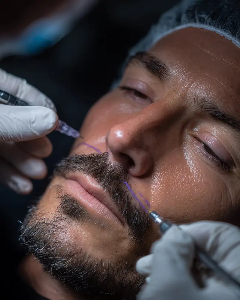 Moustache Hair Transplants in Turkey
