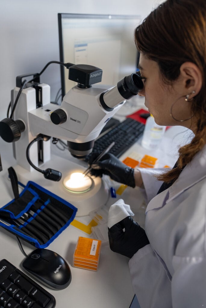 vera clinic and appsilon enterprise collaboration cvd lab grown diamond examining