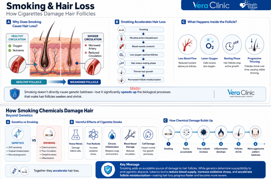 smoking hair loss