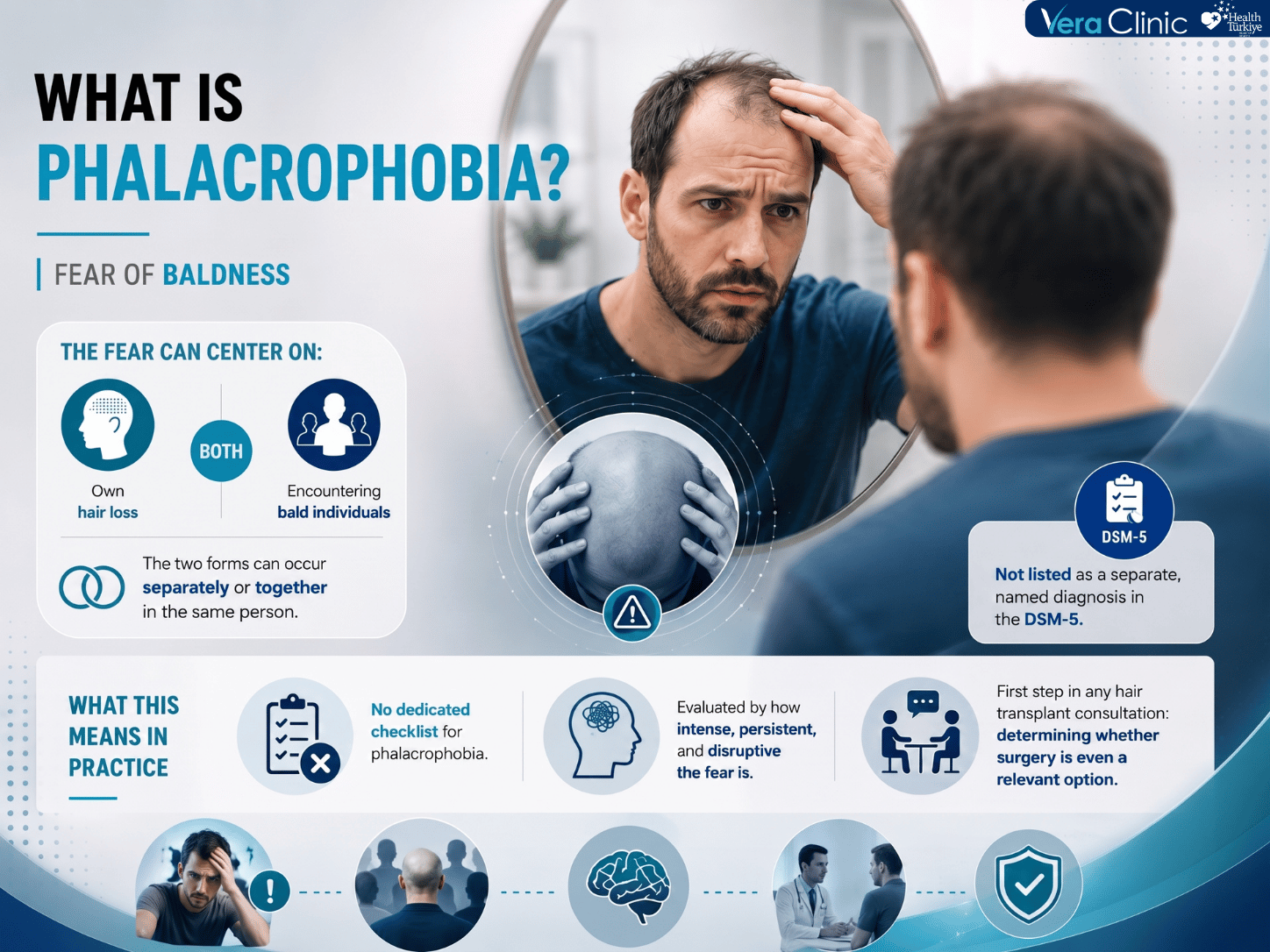 hair transplant phalacrophobia
