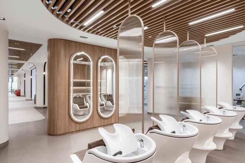 Die Haarwasch- und Nachsorgeplätze von Vera Clinic in Istanbul